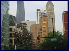 Gold Coast 05 - N Lasalle Drive towards John Hancock and Park Tower